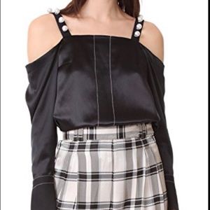 3 1 Phillip Lin Pearl Strap Blouse